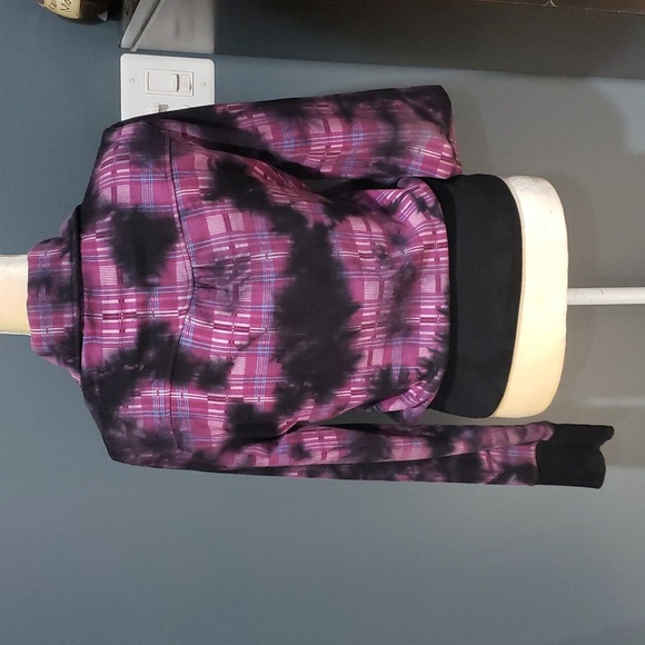 Vintage Roxy Logo Tie Dye Design Jacket Sz Medium - Picture 6 of 11